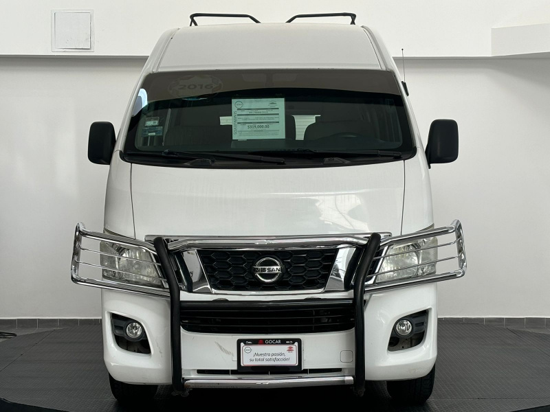 Nissan Urvan NV350 Pasajeros 4 pts. TM5, a/ac., VE, CD, 12 pas. 2016